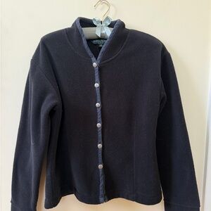 Stylish Black Teddy Jacket for Women